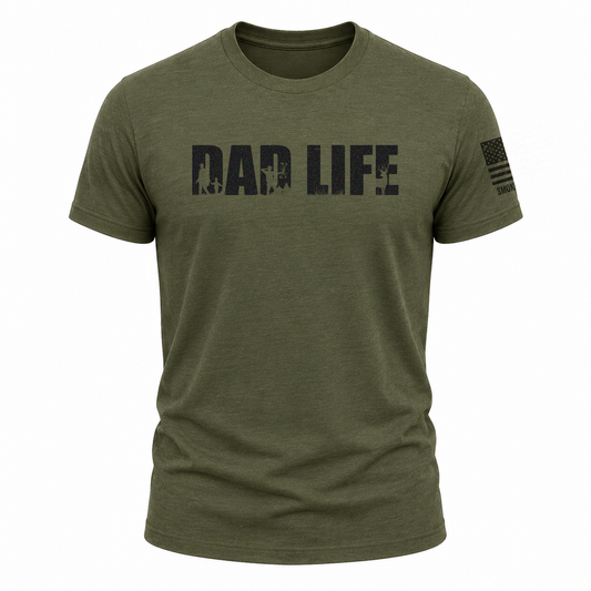 "DAD LIFE" Tee Lightweight and breathable Shirt Unisex, Men