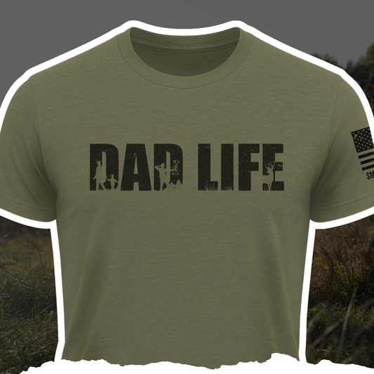 "DAD LIFE" Tee Lightweight and breathable Shirt Unisex, Men